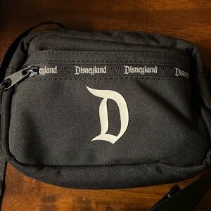 Disneyland Black Crossbody Bag